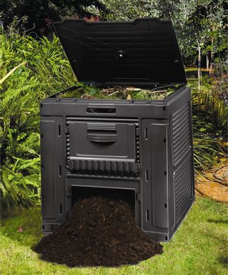 Компостер садовый Keter E-Composter Without 470 L 231599 чорный