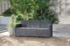 Набір садових меблів Kete Rosalie 3S 5 Seater Set With Orlando Dig Table 249587 графіт