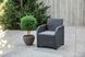 Набор садовой мебели Kete Rosalie 3S 5 Seater Set With Orlando Dig Table 249587 графит