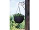 Подвесной горшок для цветов Keter Rattan Style Hanging графит 253845 (229545)