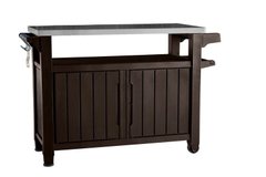 Садовый барный стол для барбекю Keter Unity XL 183л. стол для гриля 230409 коричневый