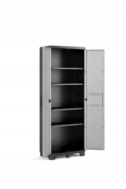 Многофункциональный шкаф пластиковый Keter/Kis Armadio Alto Gear 240690 серый
