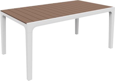 Стіл для саду Keter Harmony Table 230684 білий/капучино
