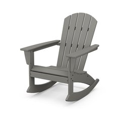 Садовое кресло-качалка Keter Rocking Adirondack 253277 серый