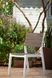 Садовий стілець Keter Harmony 230685 білий/капучино пластиковий для саду