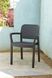 Садовий стілець KETER Samanna 216923 коричневий пластиковий для саду