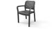 Садовий пластиковий стул Keter Chloe Slates Chair 249569 графіт