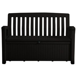 Лавка-ящик Keter для зберігання Patio Bench коричневий 253820