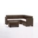 Угловой набор пластиковой мебели Bica Nebraska Corner коричневый 9075.3