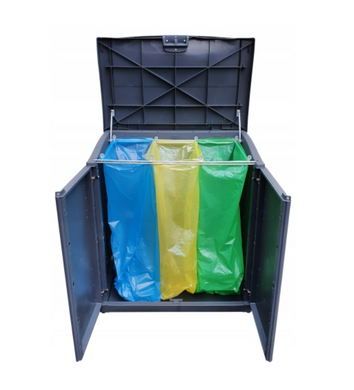 Сегрегационный контейнер пластиковый Keter/Kis Moby Recycling System 003552