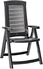 Садовий пластиковий стілець Keter Aruba 221068 графіт