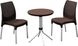 Набор пластиковой садовой мебели Keter Chelsea Set 230678 (2 кресла + столик) цвет коричневый
