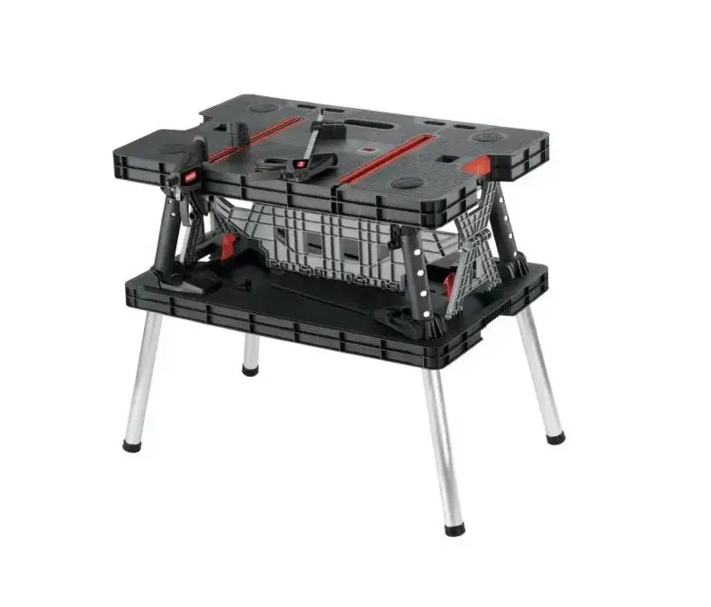 Keter Folding Work Table Pro 237005 — складний переносний верстак зі струбцинами