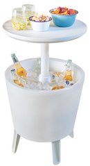 Стол-холодильник Keter Illuminated Cool Bar белый 231366