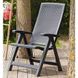 Садовые стулья Keter Montreal 222971 из пластика для улицы графит (цена за 2шт в уп.)