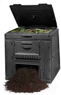 Компостер садовий Keter 231415 Е-Composter W/Base 470 л