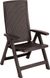 Пластикові стільці Keter Montreal 228103 коричневі (ціна за 2шт. в уп.)