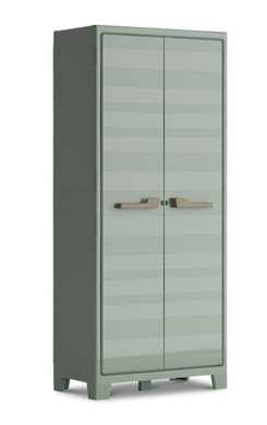 Багатофункціональна шафа пластикова Keter/Kis Planet Outdoor Tall Cabinet висока 250142 зелена