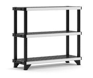 Стелаж пластиковий Keter Fused Shelf 3 полиці (122х46х106 см) 260371
