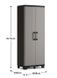 Многофункциональный высокий шкаф пластиковый Keter/Kis Armadio Pro Alto 249836