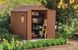 Садовый пластиковый домик Keter Darwin 6x8 (190см х 244см) 249362 коричневый