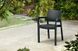 Садовый стул Keter Bella chair 249570 графит пластиковый для сада