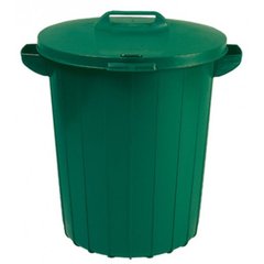 Вместительный контейнер для мусора Keter Refuse Container 90 L 173554 зеленый