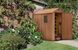 Садовый пластиковый домик Keter Darwin 4 x 6 (126см х 185см) 246949 коричневый