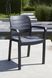 Садовый стул Keter Tisara 221209 графит пластиковый для сада