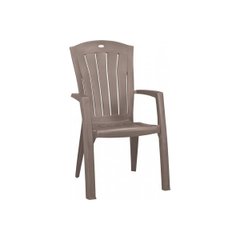 Садовый ластиковый стул Keter Santorini 221294 капучино