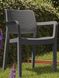 Садовий пластиковий стілець Keter Samanna 216924 графіт для саду