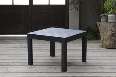 Стіл для саду пластиковий Keter Orlando small table 250345 графіт