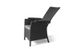 Садовое пластиковое раскладное кресло для сада Keter Vermont 238452 графит