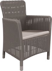 Садовое пластиковое кресло для сада Keter Trenton 226454 капучино